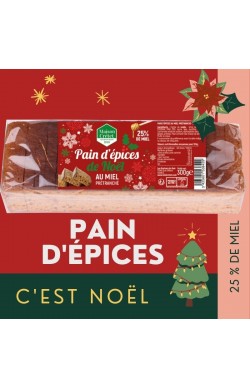 Le pain d'épices au miel de Noël