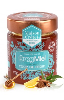 Grog Miel Coup de froid - pot de 170g