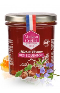 Miel Ambré des sous-bois - pot de 400g