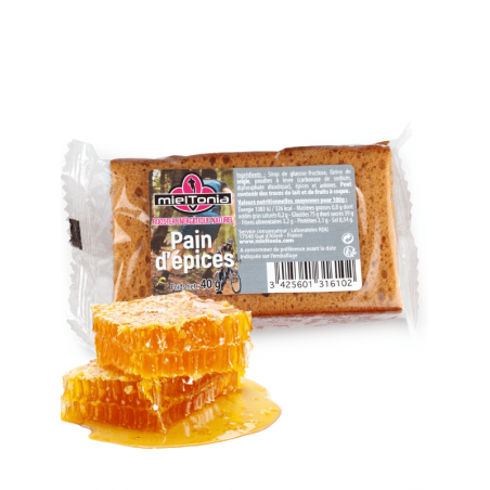 pain d'épices 2 tranches 40g