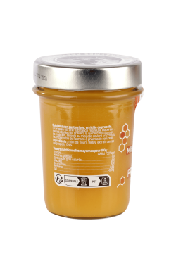 pot miel de fleurs et propolis 250g apiculteur maison cretet