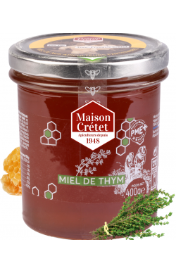 Vente en ligne d'un miel de thym 400g