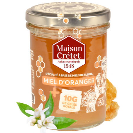 Miel de thym et gelée royale MIEL CRETET