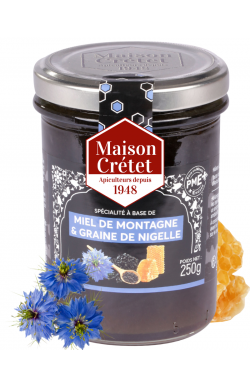 miel montagne nigelle 250g