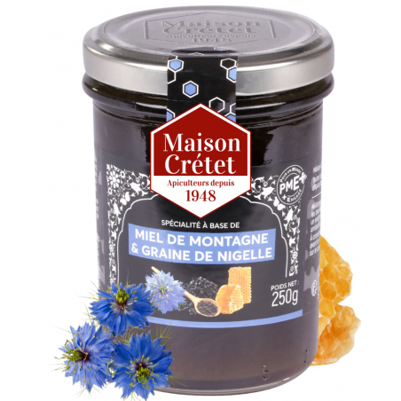 miel montagne nigelle 250g