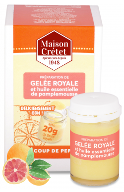 gelée royale huile essentielle de pamplemousse