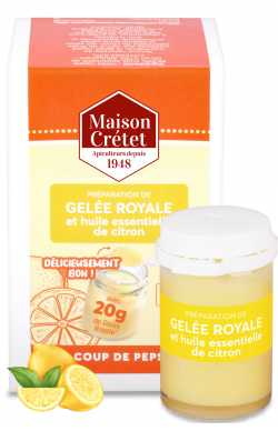 gelée royale huile essentielle citron