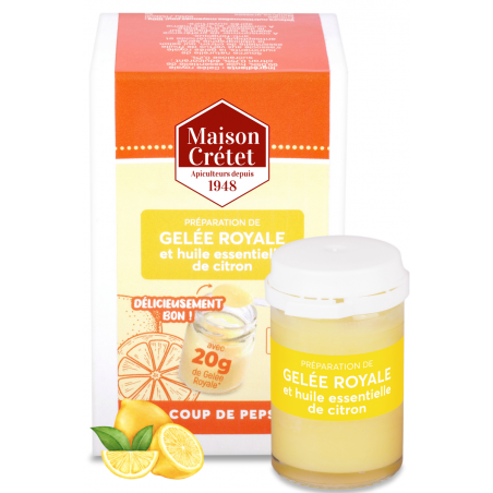 gelée royale huile essentielle citron