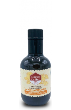 vinaigre muscat et miel d'oranger