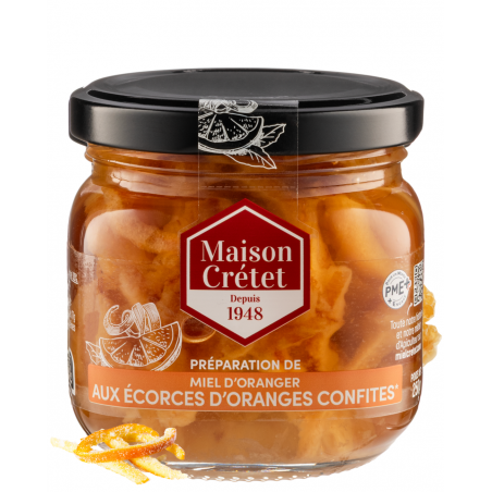 miel oranger écorce orange