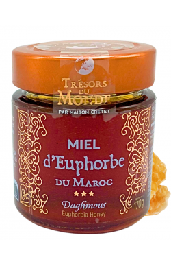 Miel d'euphorbe Daghmous du Maroc 170G