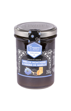 pot miel montagne et nigelle