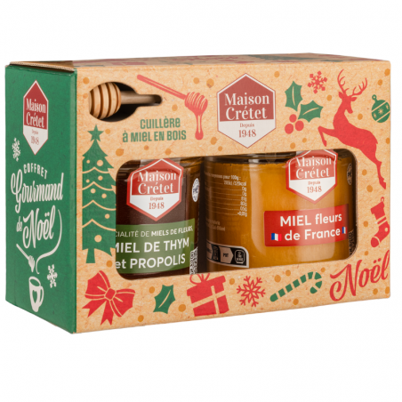 coffret noël 2 pots