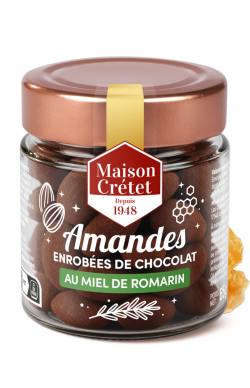 amande enrobée de chocolat au miel de romarin