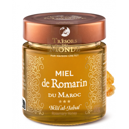 miel de romarin du Maroc 170g