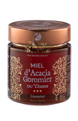 pot de miel d'acacia gommier du yémen