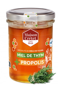 miel de thym et propolis 250g
