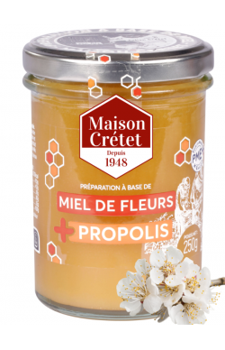 miel de fleurs et propolis 250g