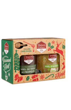 Coffret noël 2 pots 170g