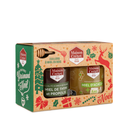 Coffret noël 2 pots 170g
