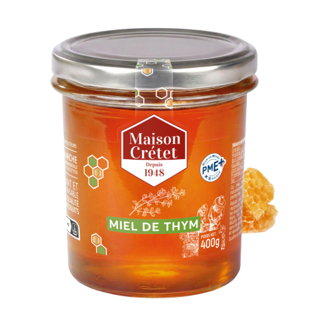 pot de miel de thym 400g