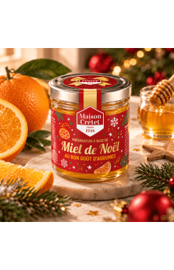 miel crémeux agrumes noël