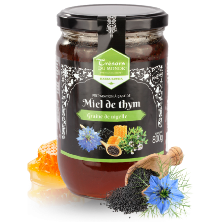 Vente en ligne d'un miel de thym 400g