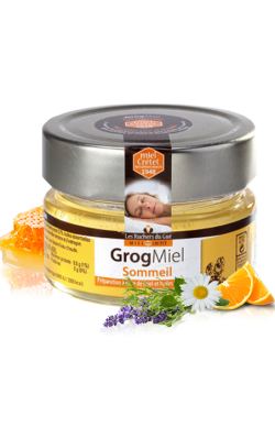 Grog sommeil au Miel - pot de 130g