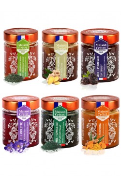 6 TOP miels 170g