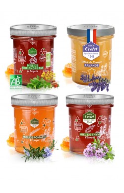 Miels saveurs du sud x4gr