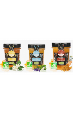 3 spécialités bio 250g