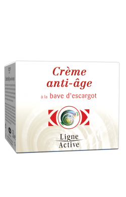 Crème anti-âge bave d'escargot