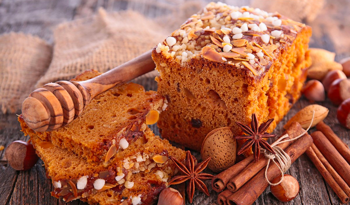 PAIN D'ÉPICE AU MIEL : PAIN D'ÉPICE DE NOEL