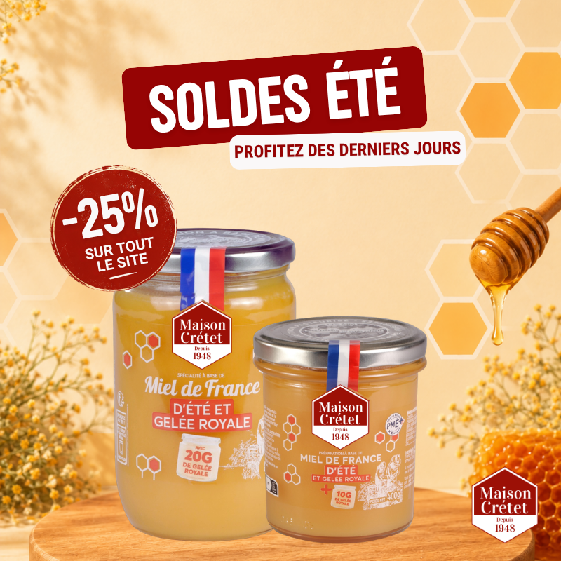 SOLDES ETE 2026 : -25% sur tout le site -  Remise automatiquement appliquée dans le panier