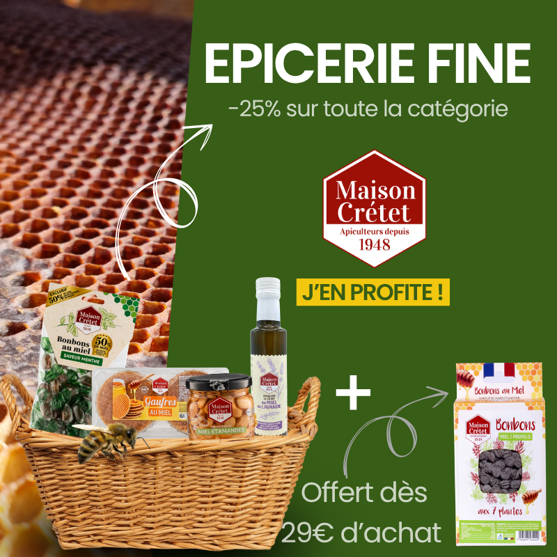 -25% épicerie fine 