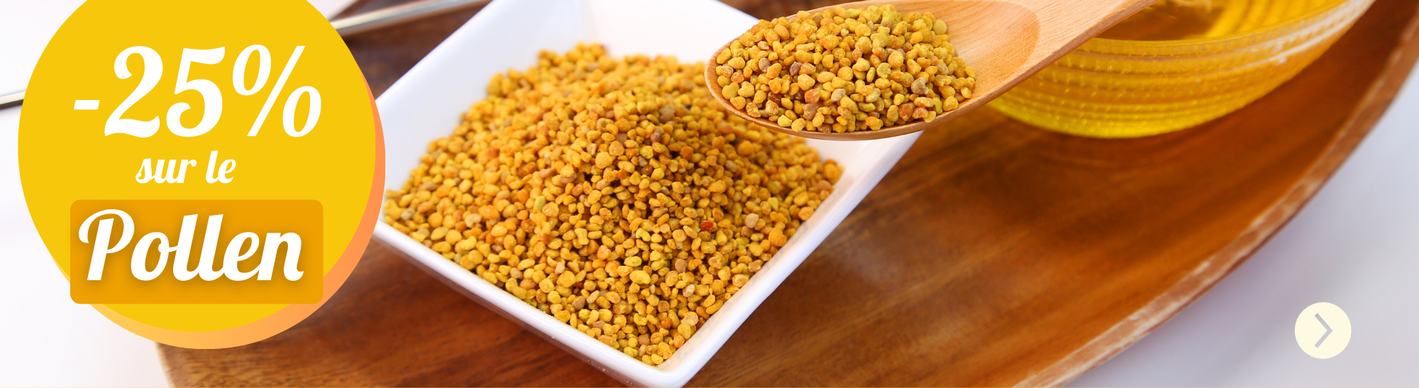 pollen 25% de remise