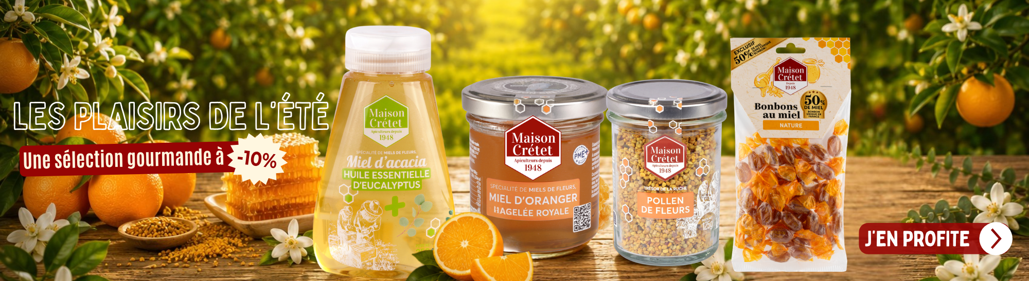 Une sélection estivale à -10%