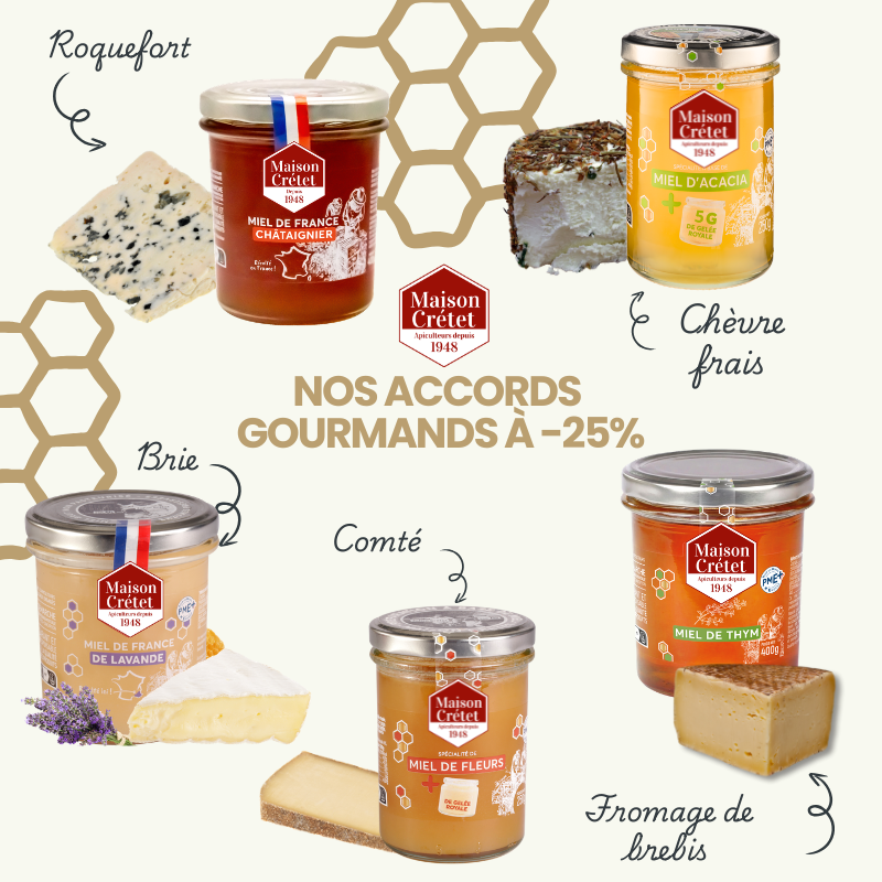 Nos accords gourmands à -25%