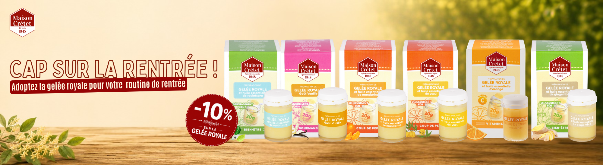 Gelée royale à -10%